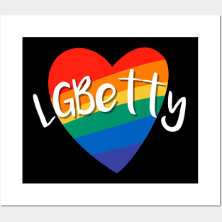 LGBetty Posters and Art